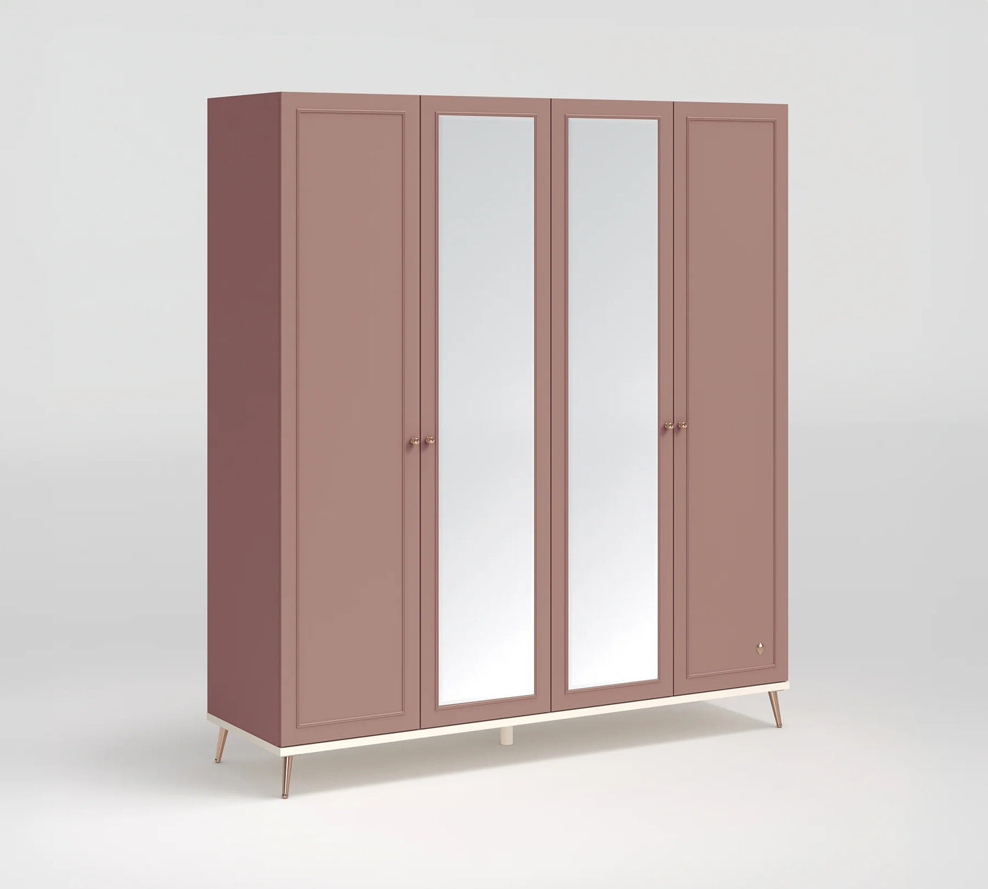 Študentská skriňa 4- dverová ELEGANCE